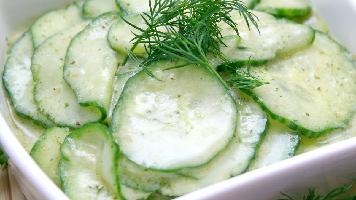 Mizeria po niemiecku ma ciekawy smak