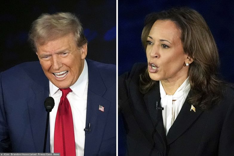 Debata w USA. Harris atakuje Trumpa: Putin siedziałby już w Kijowie i spoglądał na Polskę