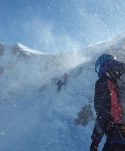 Beskidy. Trudne warunki na szlakach