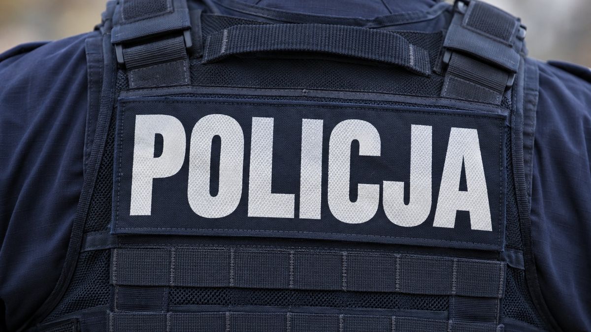 Działania policji. Zdjęcie wygenerowane przy pomocy AI