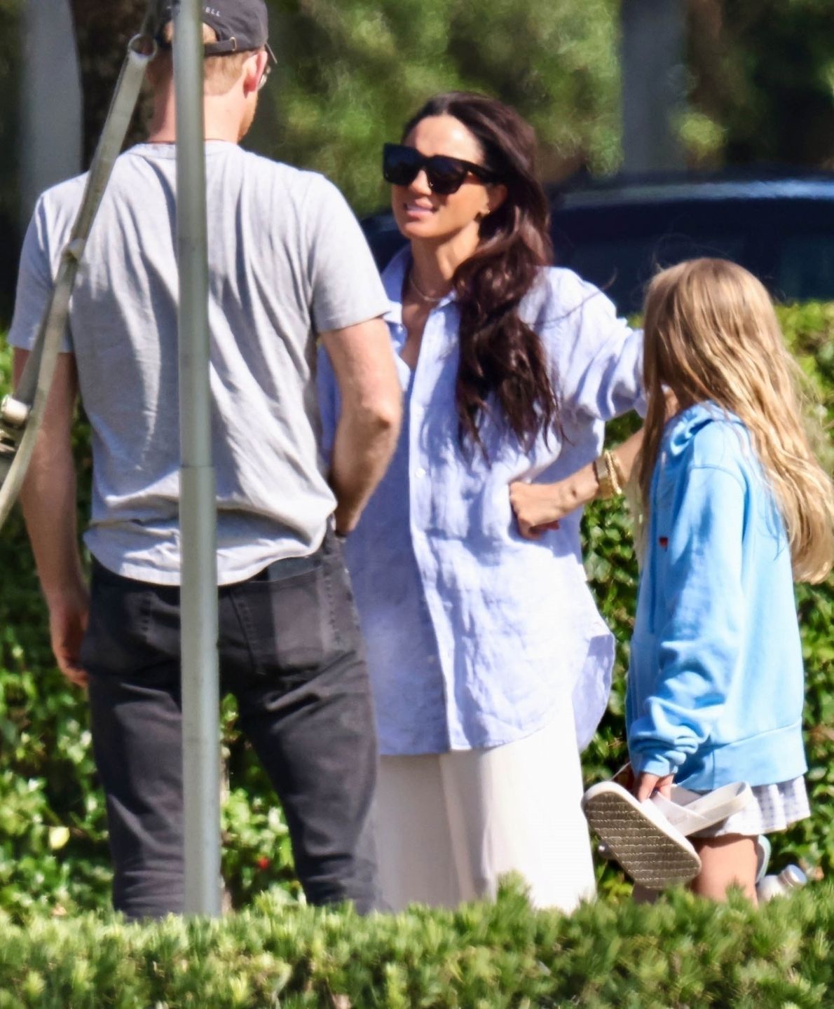 Meghan Markle i książę Harry "przyłapani" na planie zdjęciowym