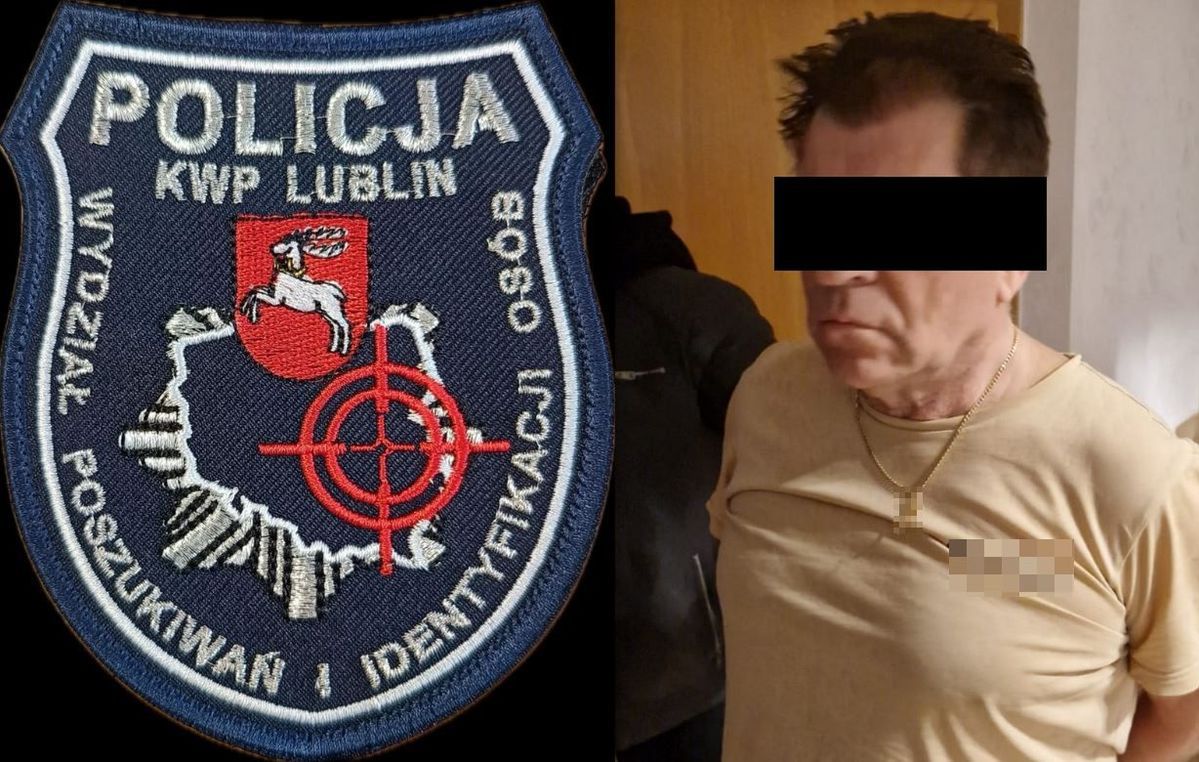 Akcja lubelskich "łowców głów". Zatrzymali 69-latka