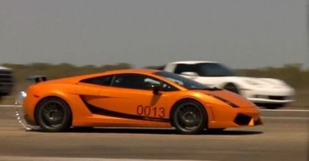Underground Racing Lamborghini Gallardo i 400 km/h podczas Texas Mile