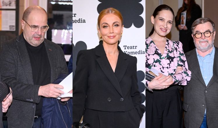 Gwiazdy na premierze spektaklu "Czego nie widać"