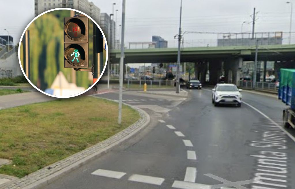 Warszawa: Piesi nie będą już biegać przez pasy. Miasto poprawi bezpieczeństwo przy Parku Traugutta