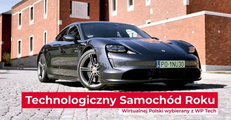 Technologiczny Samochód Roku 2020: Porsche Taycan