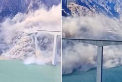 Nowy most runął do rzeki. Nagranie z Chin