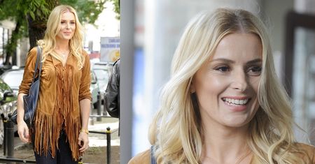 Halina Mlynkova z frędzlami pod "Dzień Dobry TVN"