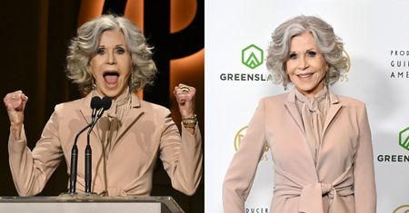87-letnia Jane Fonda zachwyca na gali w Los Angeles. Czas się dla niej zatrzymał?
