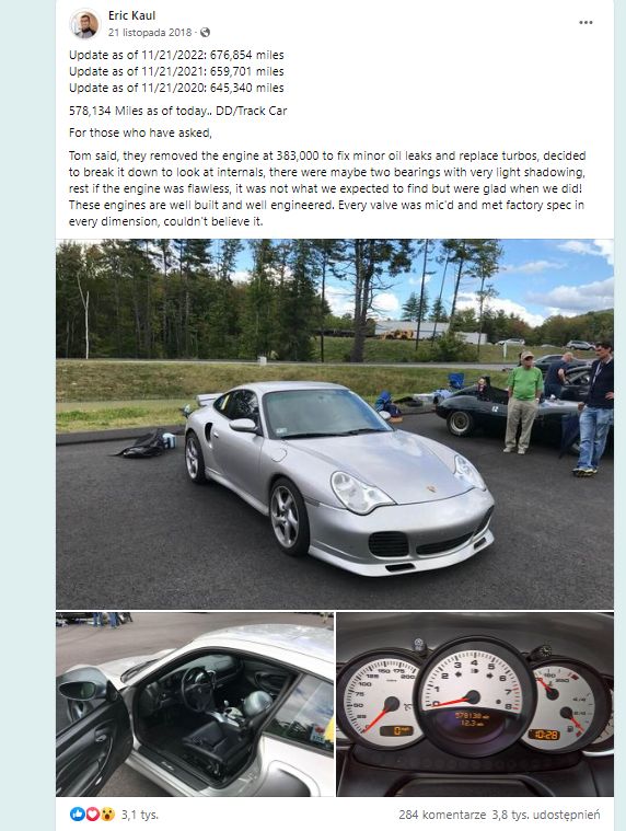 Historia wyjątkowego porsche trafiła na facebooka