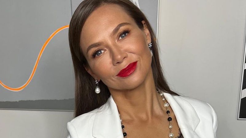 Kinga Rusin stawia na modny trend idealny do pracy