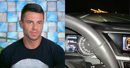 Krzysztof z "Hotelu Paradise" pędzi ponad 200 km/h i... transmituje wszystko na TikToku!