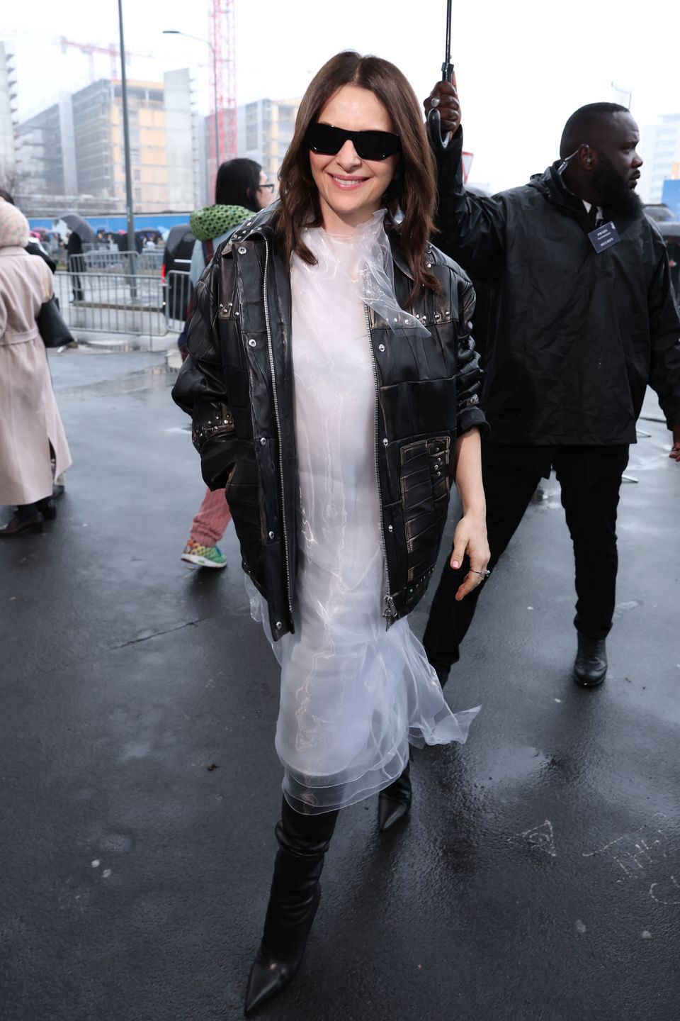 Gwiazdy na tygodniu mody w Mediolanie - Juliette Binoche
