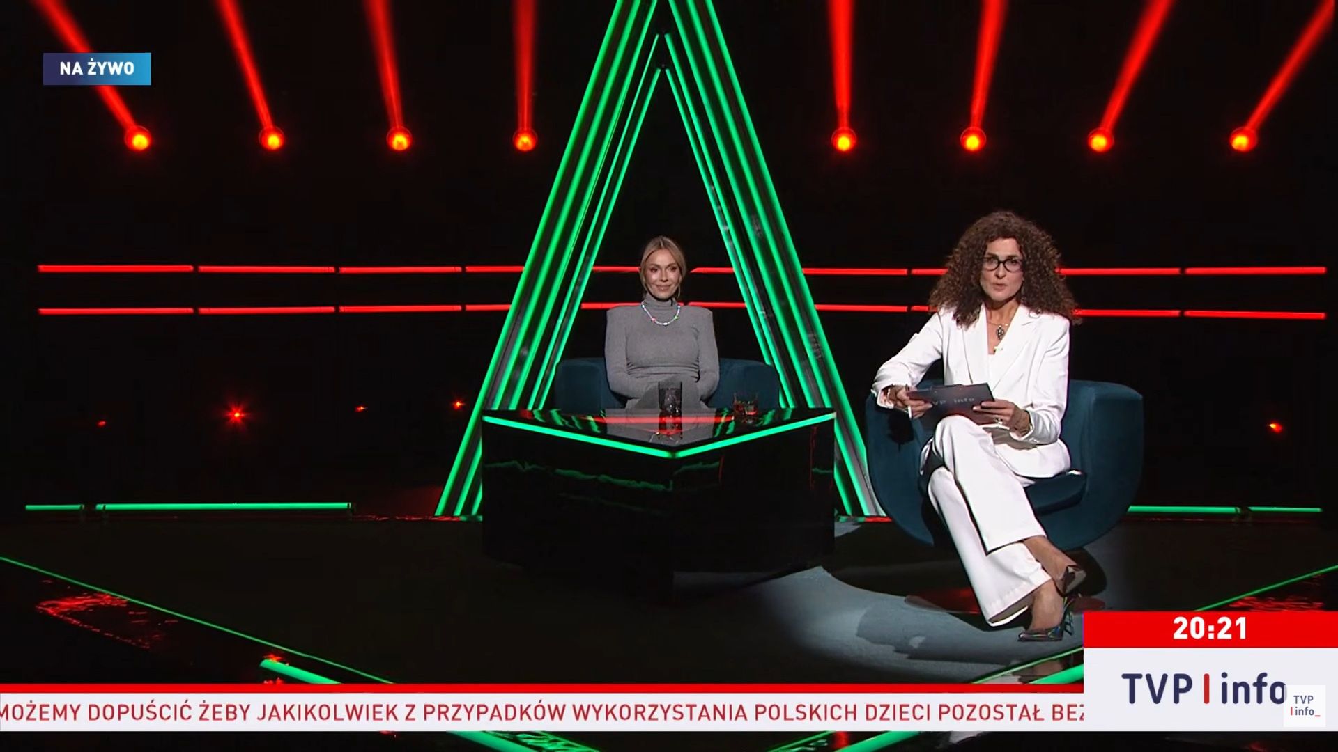 Doda i Aleksandra Pawlicka w programie "Trójkąt polityczny"