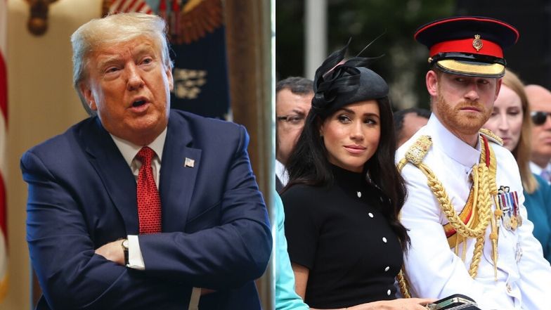 Donald Trump odmówił ochrony Meghan i Harry'emu