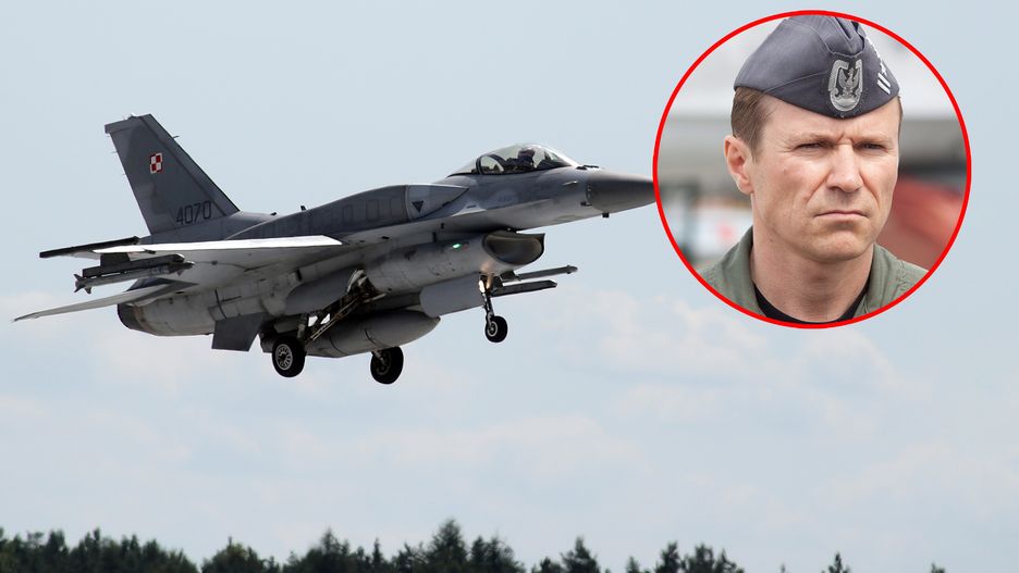 Płk Krystian Zięć, były pilot F-16 w Polsce podkreśla, że dyżurna para samolotów w takiej sytuacji to "standardowa procedura"