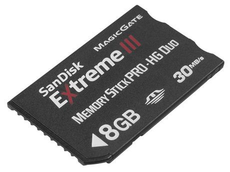 30 megabajtów na sekundę, czyli nowa karta SanDisk Memory Stick Pro-HG Duo