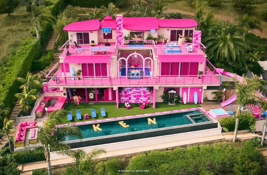 Dom Barbie do wynajęcia
