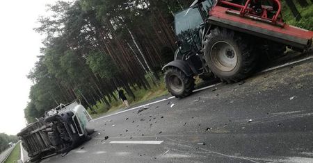 Śląskie. Wypadek na DK 1 w Kobiórze. Gigantyczny korek