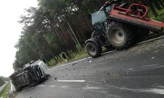 Śląskie. Wypadek na DK 1 w Kobiórze. Gigantyczny korek