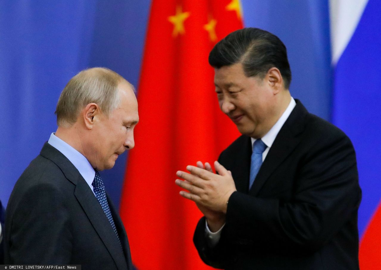 Władimir Putin i Xi Jinping