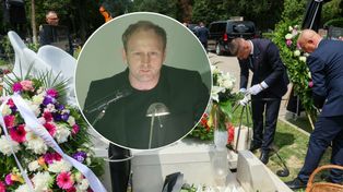 Wzruszające słowa Szyca na pogrzebie Michałowskiego. "Był dla mnie jak ojciec"