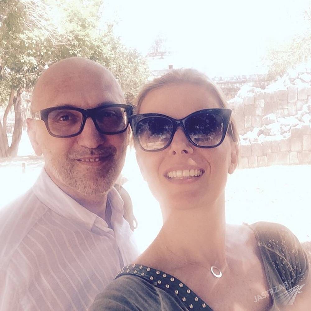 Halina Mlynkova i Leszek Wronka