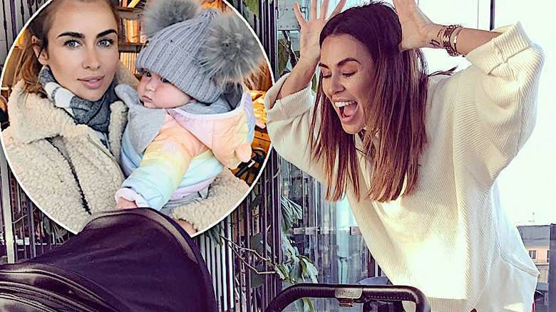 Natalia Siwiec wózek córki