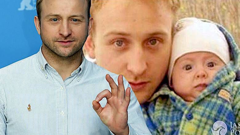 Borys Szyc z córką