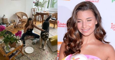 Julia Wieniawa umila sobie wieczór przy lampce trunku i... rolce PAPIERU TOALETOWEGO. Fani: "ZNAK CZASÓW" (FOTO)