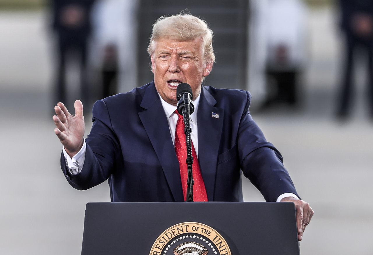 Koronawirus. Donald Trump o pandemii: Bóg mnie testuje