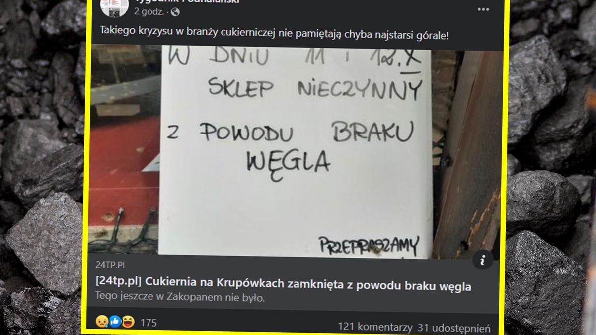 Kartka zawisła na drzwiach sklepu