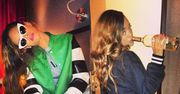 Rihanna PIJE WINO Z GWINTA... (FOTO)