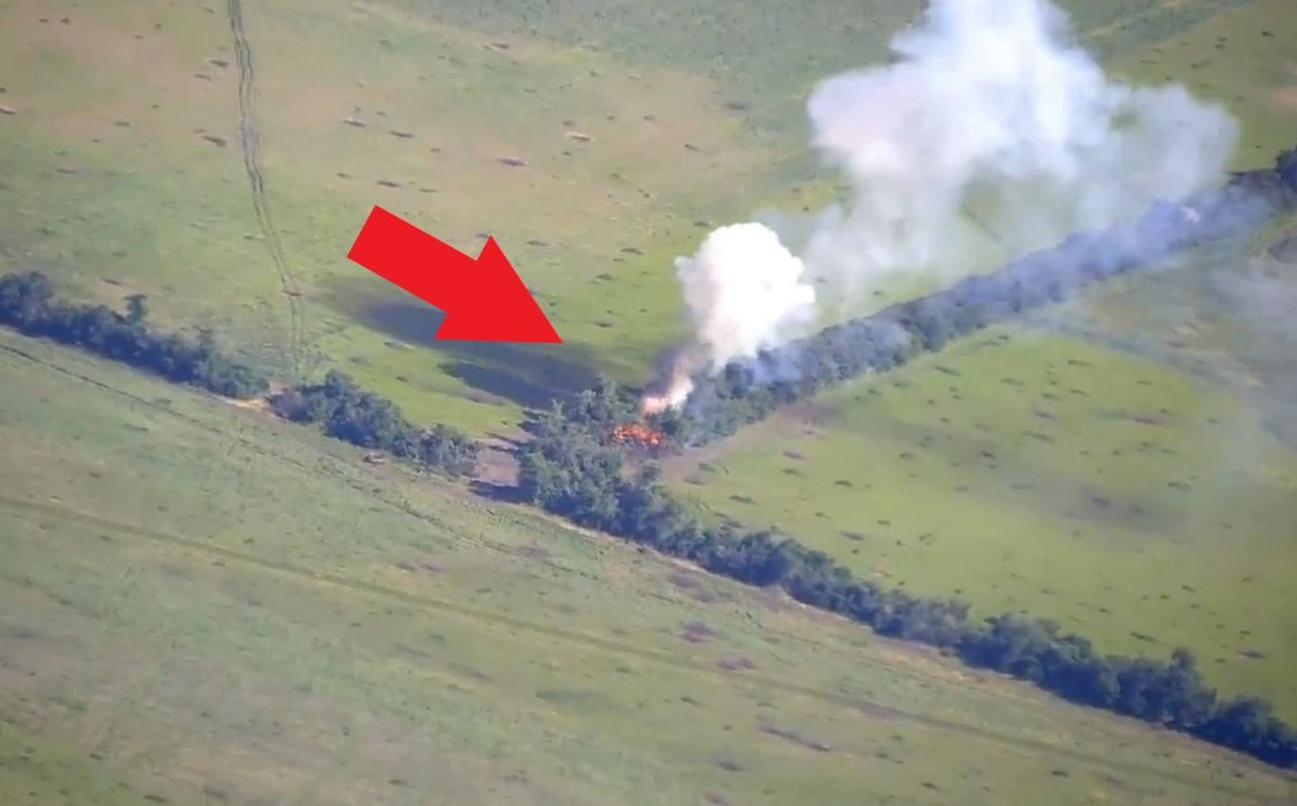Udany atak Ukraińców na Msta-S i Strela-10