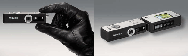 Miniaturowy aparat Minox DSC - idealny dla szpiega