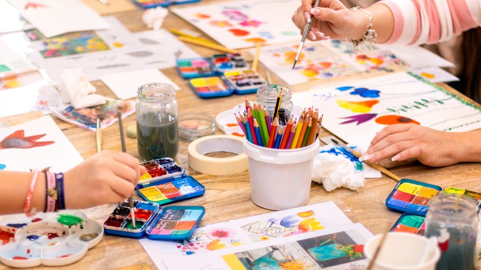 Painting Workshop. Artwork workplace with creative accessories. School supplies. Banner.
paint, painting, workshop, lifestyle, school, hobby, art, indoor, creativity, artist, drawing, studio, creative, brush, paintbrush, painter, education, easel, draw, happy, people, colours, girl, woman, person, artistic, female, children, work, class, student, craft, picture, learning, group, young, canvas, cute, inspiration, activity, board, childhood, home, paint, painting, workshop, lifestyle, school, hobby, art, indoor, creativity, artist, drawing, studio, creative, brush, paintbrush, painter, education, easel, draw, happy, people, colours, girl, woman, person, artistic, female, children, work, class, student, craft, picture, learning, group, young, canvas, cute, inspiration, activity, board, childhood, home