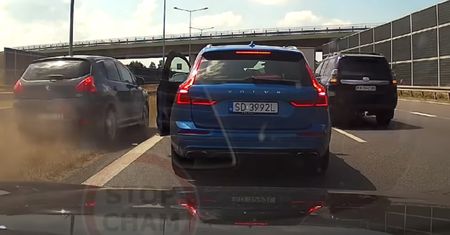 Dobrze, że kierowca BMW wszystko nagrał. Skandaliczne zachowanie