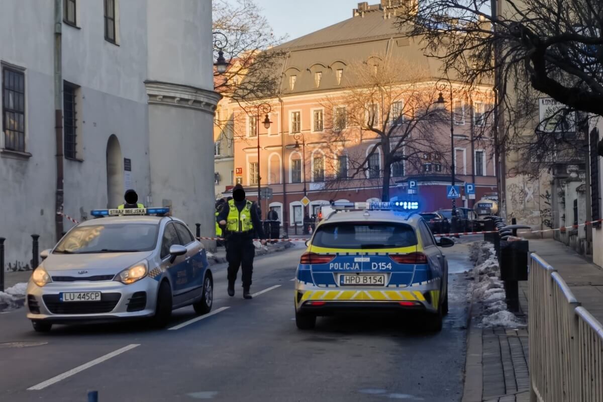 Zawalił się kolejny fragment kamienicy przy ul. Bernardyńskiej w Lublinie
