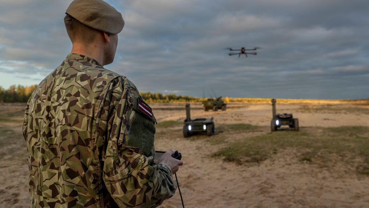 Ruszają ćwiczenia na Łotwie