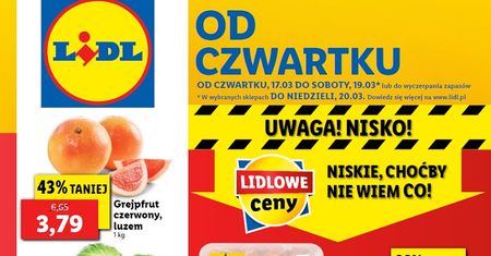 Lidl gazetka od 17.03. Jakie promocje w Lidlu od czwartku 17 marca?