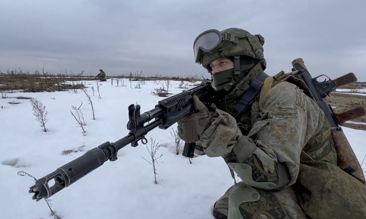 Rosjanie informują o domniemanym ukraińskim ostrzale