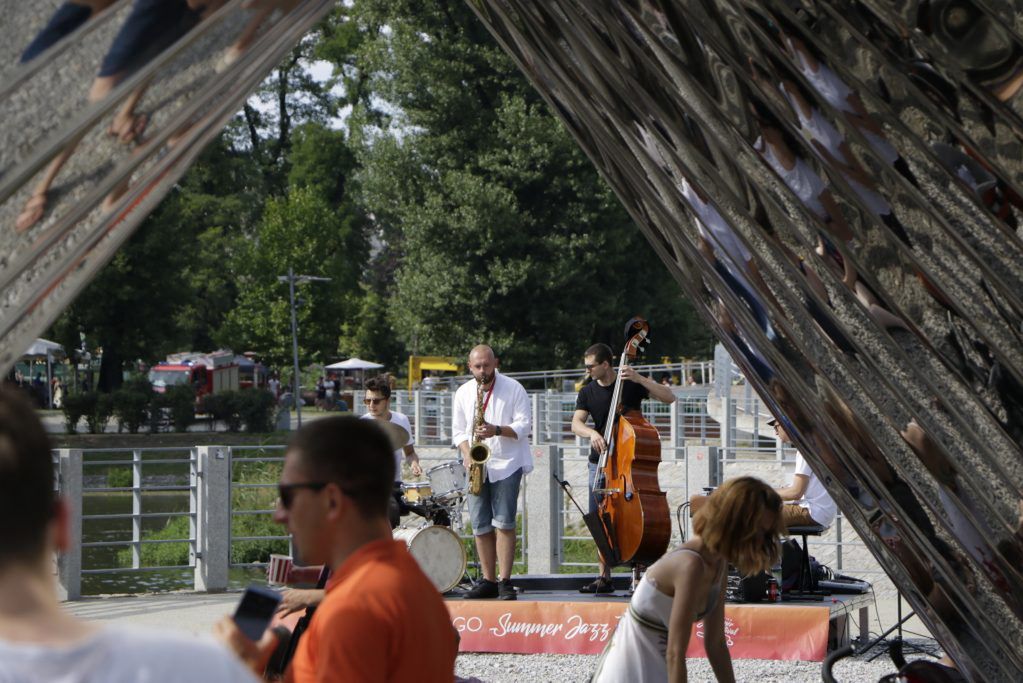 W każdą niedzielę lipca na festiwalowe koncerty jazzowe można przyjść na Wyspę Daliową