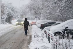 Kierowcy uwięzieni. Zaspy na trasie na Mazurach
