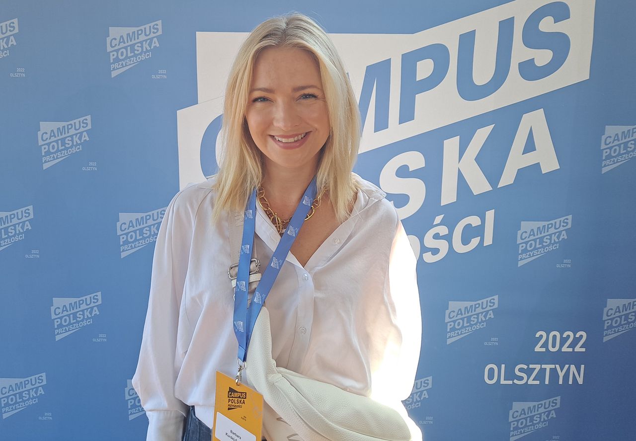 Barbara Kurdej-Szatan na Campus Polska w Olsztynie