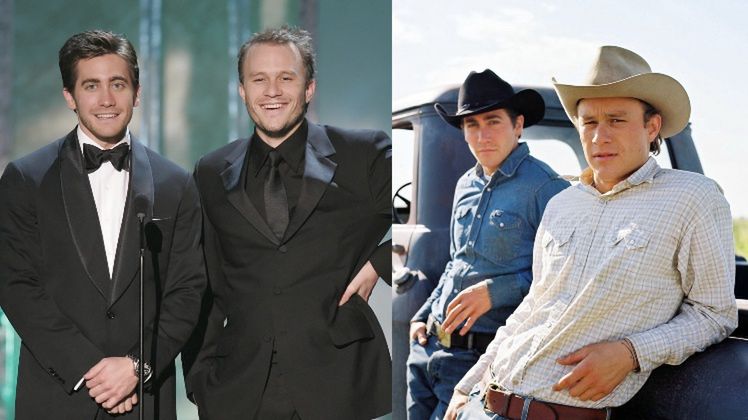 Jake Gyllenhaal i Heath Ledger