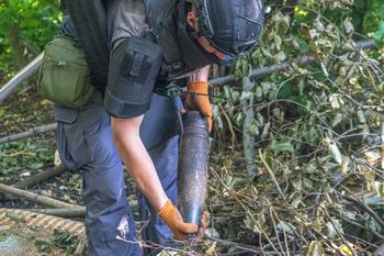 Koszalin: Ponad 100 granatów przy ul. Połczyńskiej. Teren jest już bezpieczny, zapewnia policja