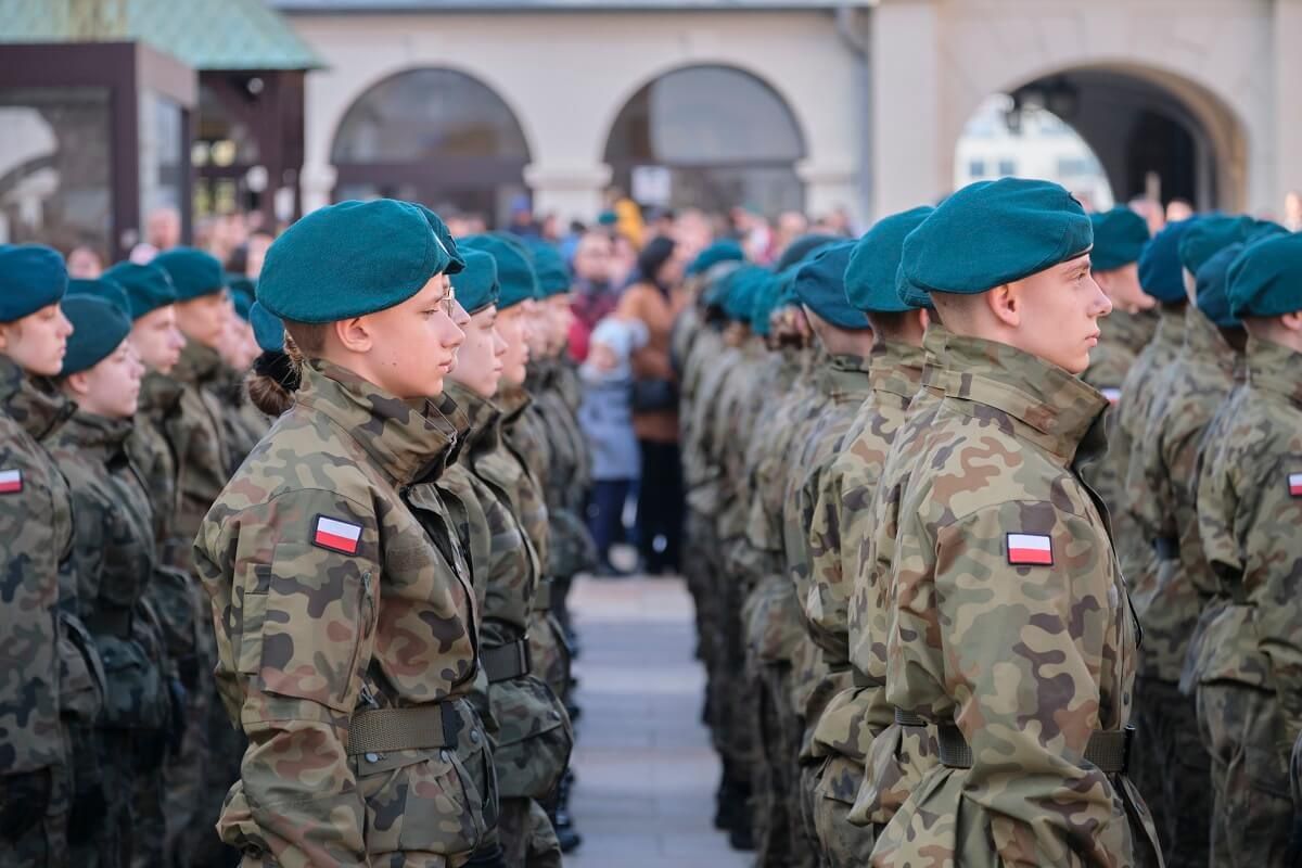 Ślubowanie kadetów klas mundurowych XIV LO Lublin