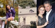 Natasza Urbańska i Janusz Józefowicz mieszkają w PAŁACU! Zabytkowe meble, ogromny taras i hodowla kur w ogrodzie... (ZDJĘCIA)