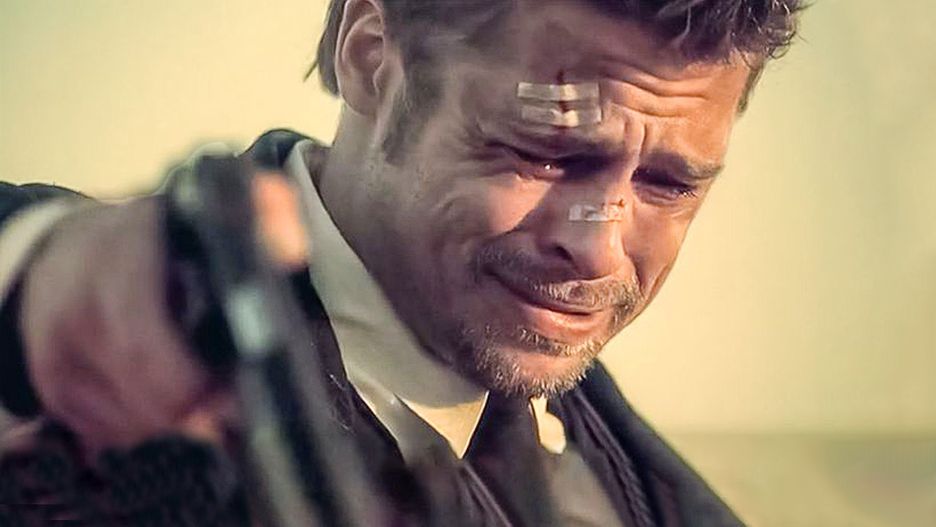 Brad Pitt w filmie "Siedem"
