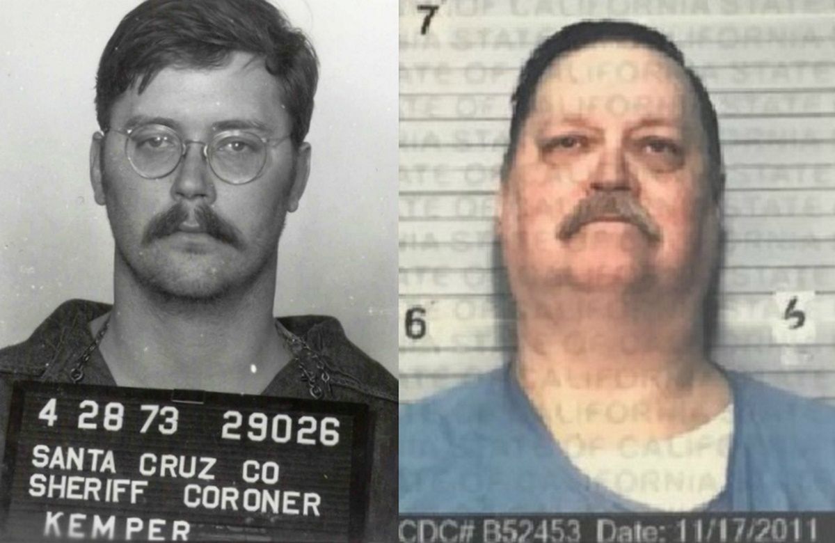 Edmund Kemper w 1973 i 2011 r.
